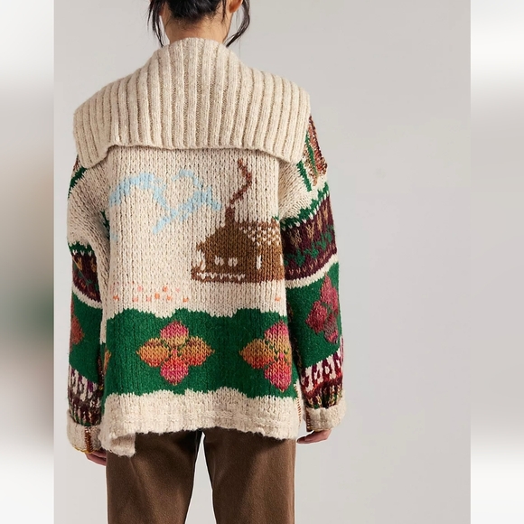 NWT Free People Wonderland SoftSpun Cardi - Picture 1 of 12